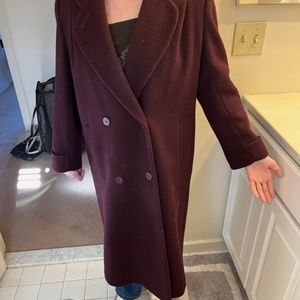 Vintage women's wool coat